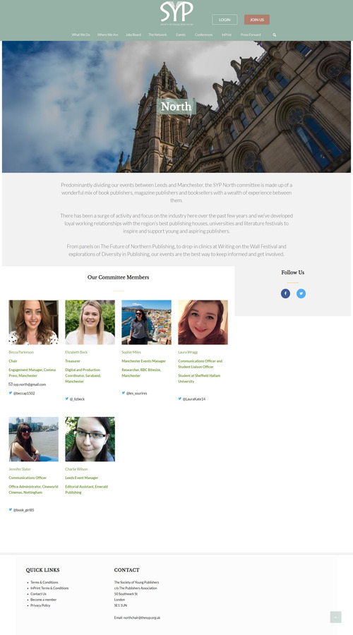 North Society of Young Publishers screenshot 1